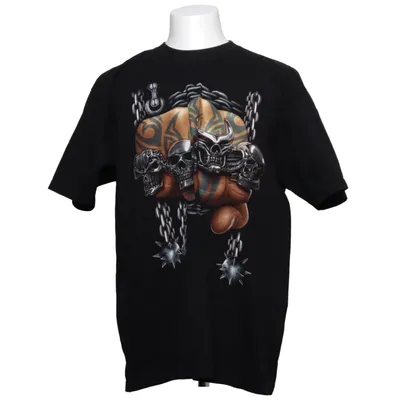 T-shirt (Svart, Flerfärgad) från Rock Eagle Bomull