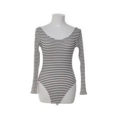 Body (Vit, Svart) från Divided by H&M Bomull, Elastan