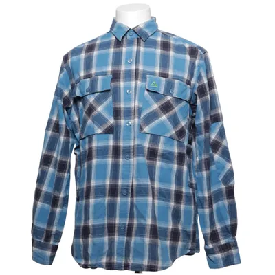 Flanellskjorta (Blå, Svart, Vit) från Garphyttan Bomull