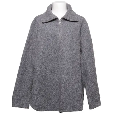 Fleece trui (Grijs) van Arket Polyester, Wol