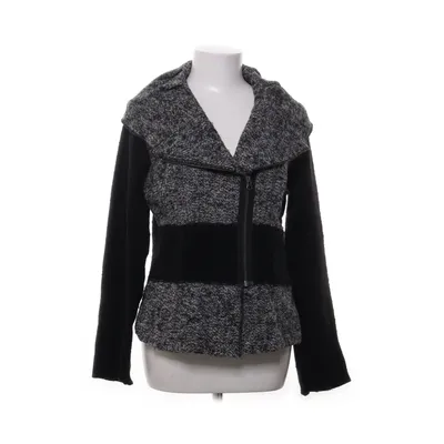 Cardigan (Gray, Black) from Kello Acrylic, Elastane, Nylon, Silk, Wool
