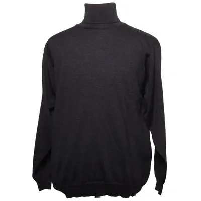 Turtleneck (Grå) fra Paolo Negrato Uld