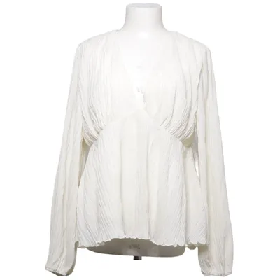 Blouse (Wit) van NA-KD Elastaan, Polyester