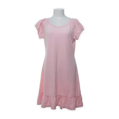 Klänning (Rosa) från Vera Velour Bomull, Polyester