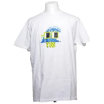 T-shirt (White, Blue, Yellow) from Optima Cotton