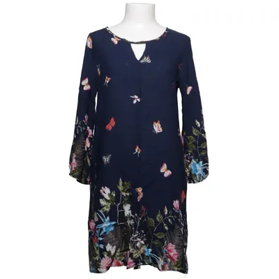 Dress (Blue, Multicolored) from L.B.C. Viscose