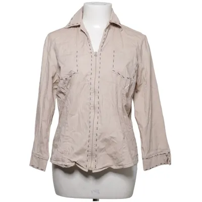 Blus (Beige) från Stretch Bomull, Elastan