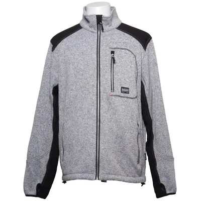 Veste polaire (Gris, Noir) de Bluewear Polyester