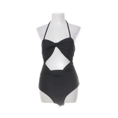 Maillot de bain une pièce (Noir) Élasthane, Polyester
