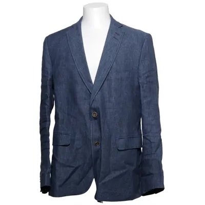 Blazer (Bleu) de Berkeley Lin, Viscose