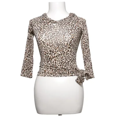 Top (Beige, Braun, Schwarz) von Sinéquanone Polyester, Viskose