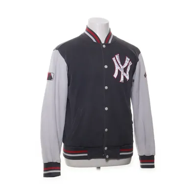 Collegejacka (Grå, Vit, Röd) från Majestic Athletic Bomull, Polyester