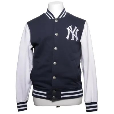 Collegejacka (Blå, Vit) från Majestic Athletic Bomull, Polyester