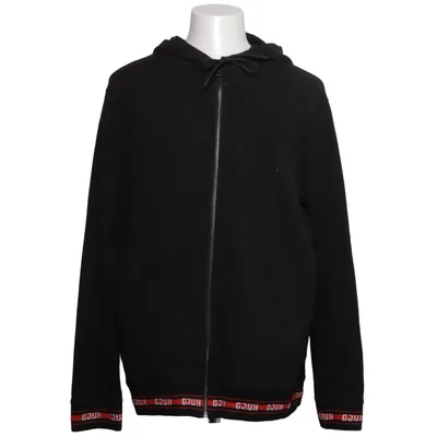 Hoodie (Black, Red) from Hugo Boss Cotton