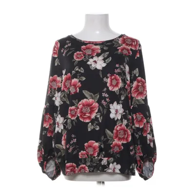 Blouse (Black, Multicolored) from Happy Holly Elastane, Polyester
