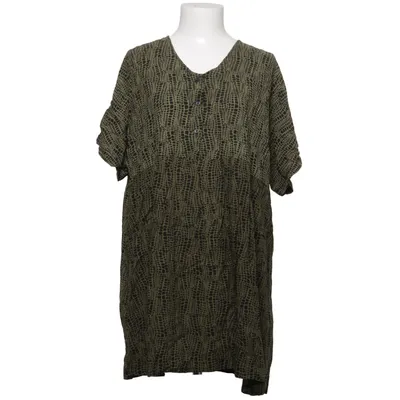 Tunique (Vert, Noir) de Janina Curved Viscose
