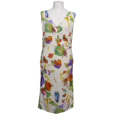 Dress (White, Multicolored) from Nice Connection