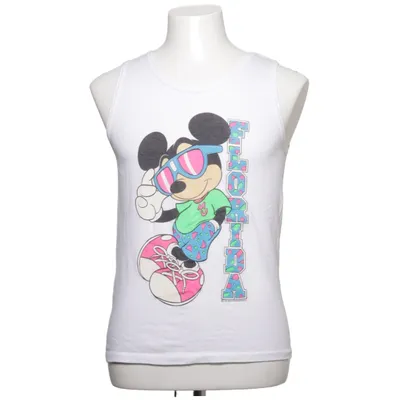 Tank­top (Weiß, Mehrfarbig) von Royal class Baumwolle, Polyester
