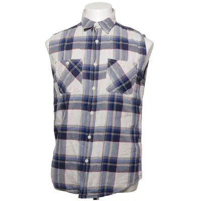 Short sleeve shirt (Blue, White, Gray) from Pocoloco Cotton