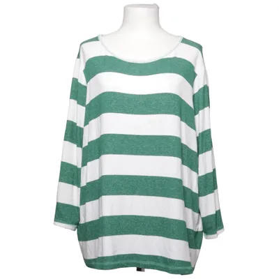 Lange mouwen shirt (Groen, Wit) van Cecil Elastaan, Polyester, Viscose