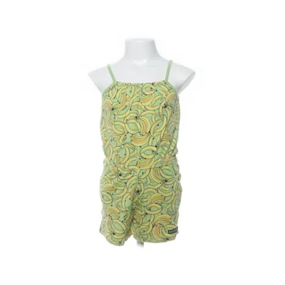Jumpsuit (Groen, Meerkleurig) van Villervalla Organisch katoen, Elastaan