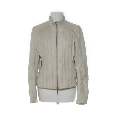 Läderjacka (Beige) från Molltan Skinn, Polyester