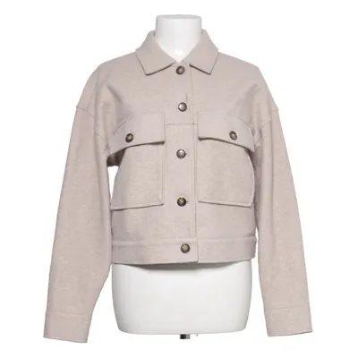 Jacket (Beige) from Dobber Polyester, Viscose, Wool
