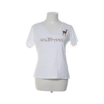 T-shirt (Vit) från Wildfang Bomull, Elastan