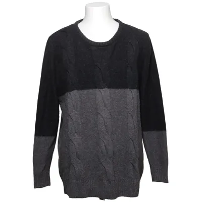 Pull-over (Noir, Gris) de Emilio Denim Coton, Polyamide, Laine