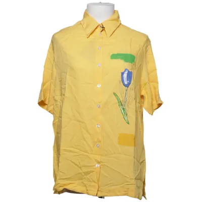 Short sleeve shirt (Yellow, Multicolored) from Spader Dam Viscose
