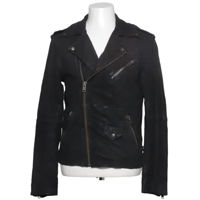Biker jacket (Black) from Castor Leather, Polyester