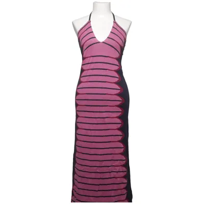 Halternek jurk (Roze, Blauw, Meerkleurig) van Nicoli Katoen, Gerecycled polyester