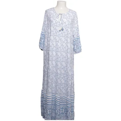 Maxikleid (Blau, Weiß) von Rainbow Viskose