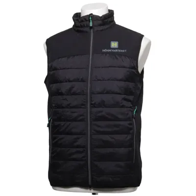 Outer vest (Black) from Printer Elastane, Polyester