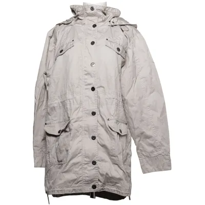 Outdoor jacket (Beige) from Rosebud Cotton, Metallic fiber, Polyester