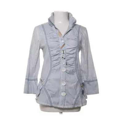 Blus (Grå) från Piro Bomull, Elastan