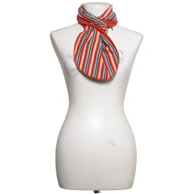 Echarpe à costume (Rouge, Multicolore) de Oilily Coton