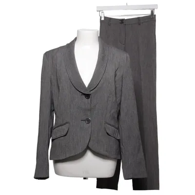 Kostym (Grå) från G & Fa Elastan, Polyester, Viskos