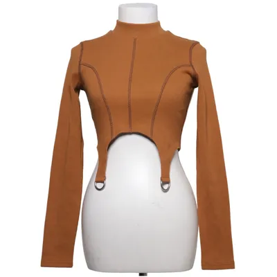 Crop top (Brun) fra The Ragged Priest Bomuld, Elastan