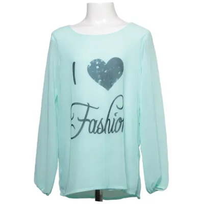 Blus (Grön) från Topo Elastan, Polyester, Viskos