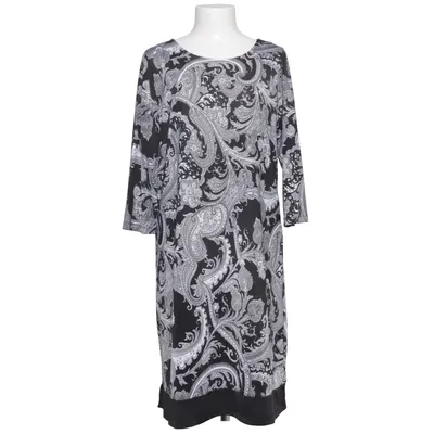 Klänning (Svart, Vit, Grå) från Happy Holly Elastan, Polyester