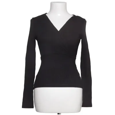 Slå-om top (Sort) fra NLY Trend Bomuld, Polyester, Viscose