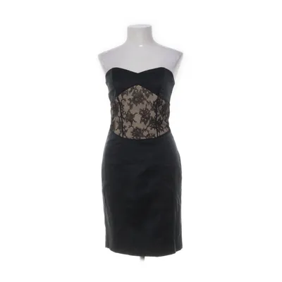 Dress (Black, White) from Betsey Johnson Silk, Viscose