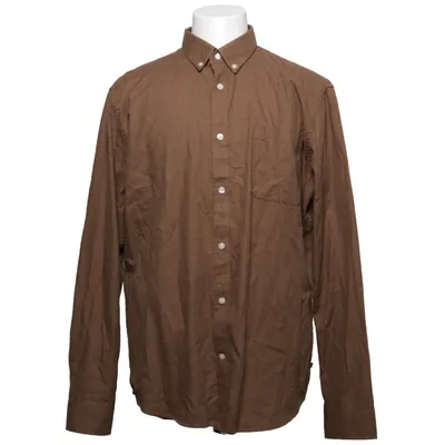 Buttondown-skjorta (Brun) från Matinique Bomull, Polyester