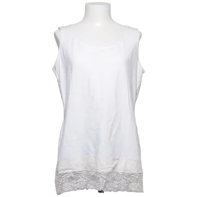 Tanktop (Wit) van Liberty Woman Katoen, Elastaan