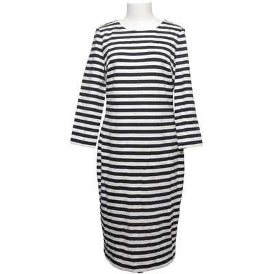 Jurk (Zwart, Wit) van Lauren Ralph Lauren Gerecycled polyester, Viscose