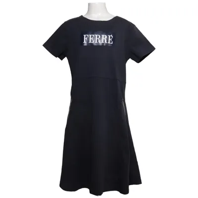 Jurk (Blauw) van Gianfranco Ferré Polyester, Viscose