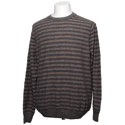 Pull-over (Marron, Gris) de Boggi Milano Cachemire, Laine de mouton