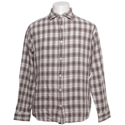 Flanellen overhemd (Bruin, Wit) van Jack & Jones Originals Katoen