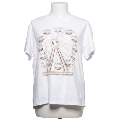 T-shirt (Vit, Flerfärgad) från Agape Bomull, Elastan